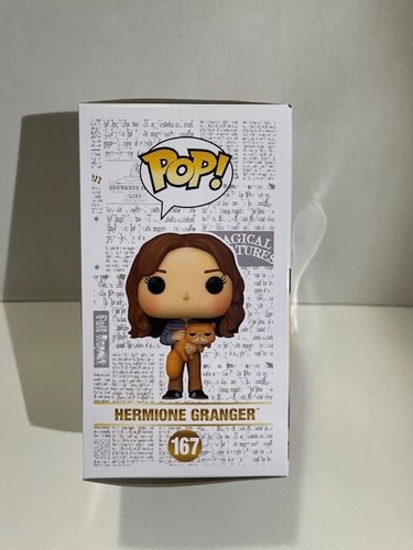 Funko Pop: HP - Prisionero de Azkaban - Hermione Granger con Crookshanks #167 - Nuevo en caja - Imagen 3 de 6