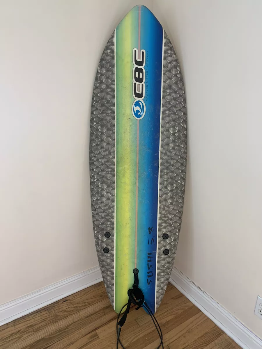 California Board Company 5'8 Sushi Soft Surfboard 