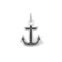 Silber KettenanhäNger AnhäNger F Kette 925 Silber Zirkon Echtschmuck