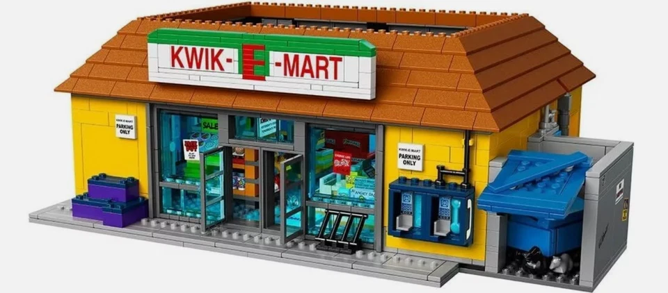 LEGO 71016 The Simpsons™ The KWIK-E-MART 2179 Piece / Brand New Sealed Package - Image 3 of 3
