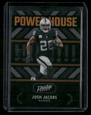 2023 Panini Prestige Josh Jacobs Power House Xtra Points Orange #PH-16 Card #/50