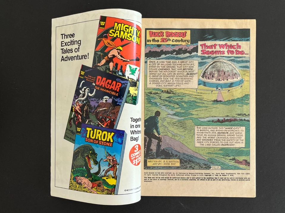 Buck Rogers in the 25th Century #15 (Whitman Comics, 1982) COMBINED SHIPPING - Image 2 of 4