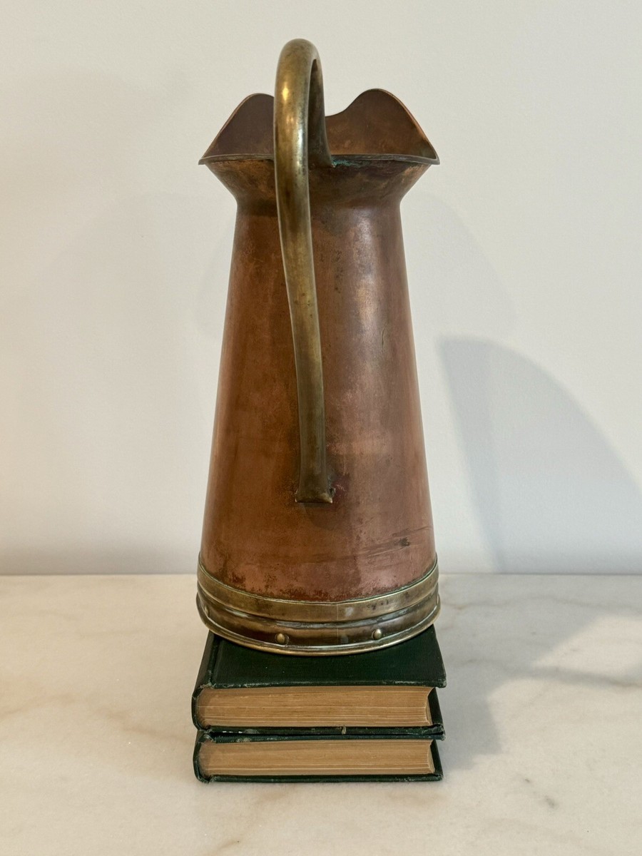 Vintage Tagus R-62 Copper And Brass 11” Pitcher. Made In Vintage Tagus R-62 Copper And Brass 11” Pitcher. Made In