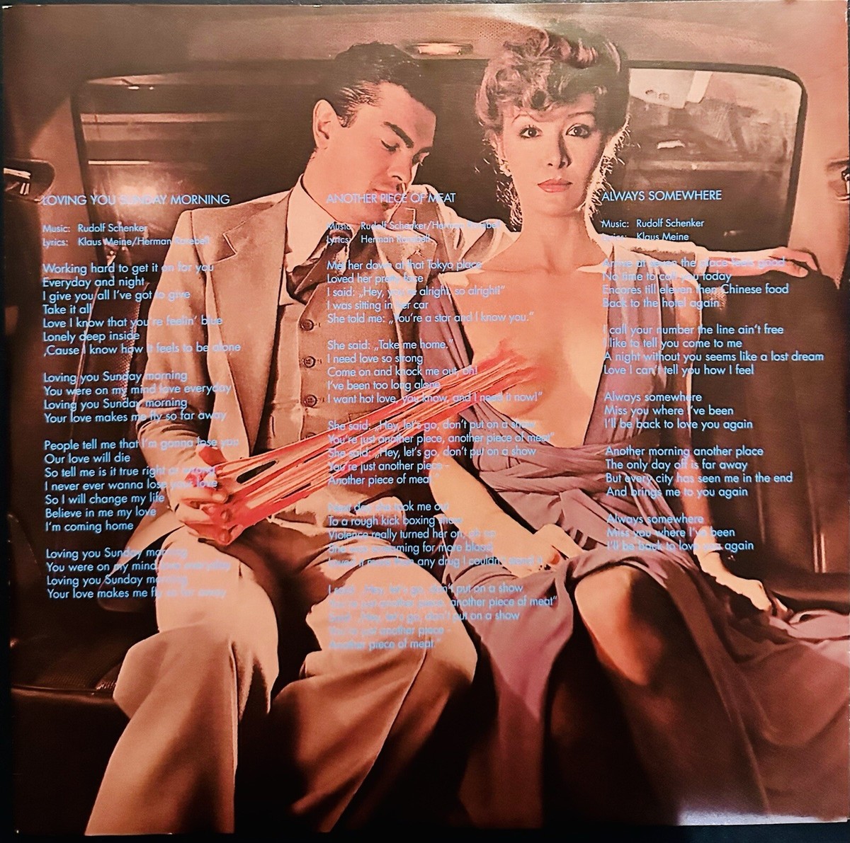 scorpions ラブ・ドライブ　LPレコード Scorpions – Lovedrive – Vinyl (LP, Album, Stereo), 1979
