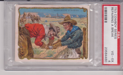 YOUR CHOICE PSA 4 Hassan Cigarettes Cowboy 1910 Pick one/more--MANY LISTED