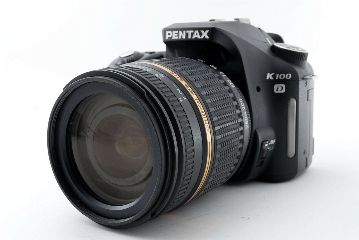 Tamron AF18-250mm f/3.5-6.3 × PENTAX K100D camera set 【Exc Tamron AF18-250mm f/3.5-6.3 × PENTAX K100D camera set 【Exc