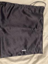 New Prada Drawstring Dust Bag Navy Blue 15 In X 12.5 In Size Medium