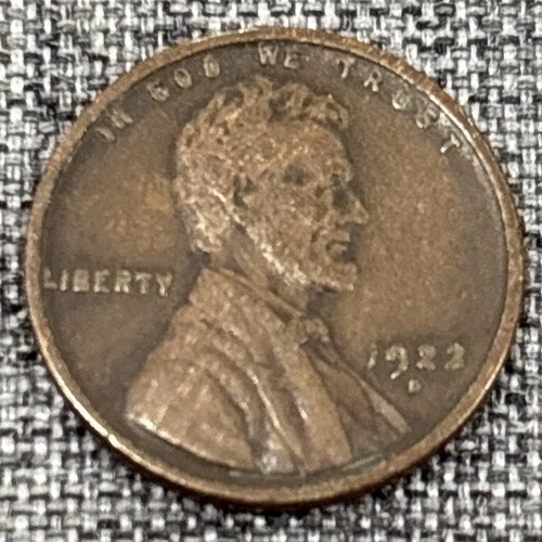 1922 D Lincoln Cent VF