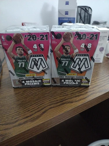 (2) 2020-21 Panini Mosaic NBA  Blaster Boxes New Factory Sealed Edwards 
