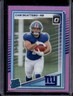 2025 Panini Donruss Cam Skattebo Optic Rated Rookie Preview Pink RC #302 Giants