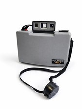 Vintage Polaroid 420 Automatic Land Camera With Flash And Original Manual 1970s