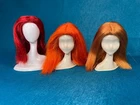 Vintage 1964 "Color 'N Curl" Color Magic Barbie Wigs, Set of 3 by Mattel