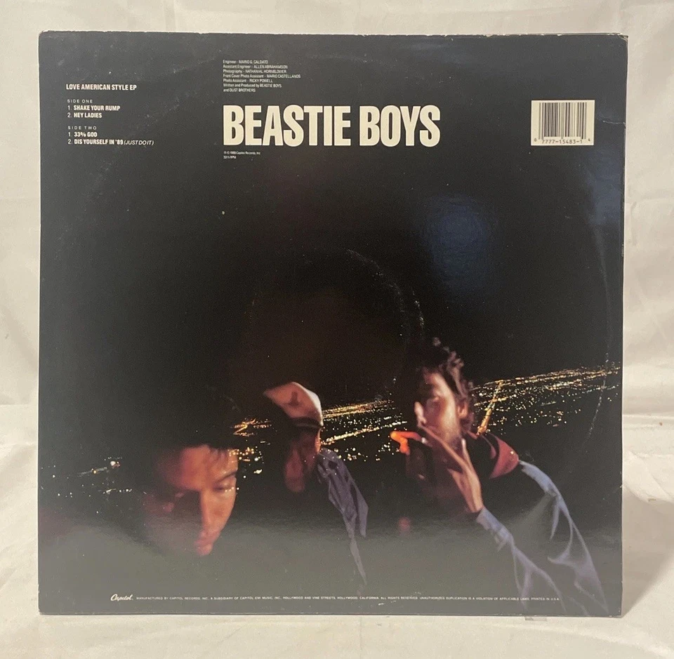 Beastie Boys - Love American Style EP '89 1ST PRESS - Image 2 of 4
