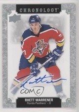 2018 Upper Deck Chronology Franchise History Rhett Warrener #FH-FL-RW Auto 00s4
