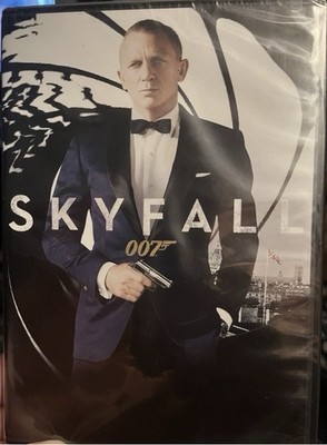 Skyfall/Quantum of Solace/Casino ROYALE-3 James BOND Movies DVD  New And Sealed