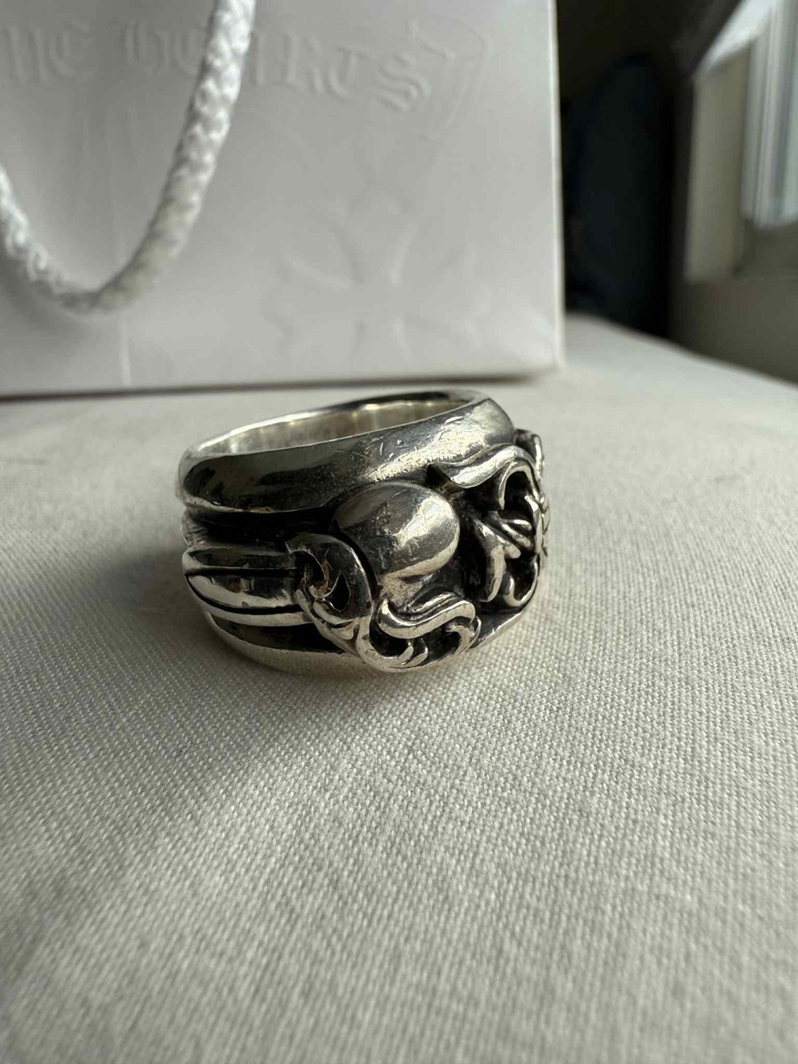 アクセサリー CHROME HEARTS Dagger Heart Ring 楽天市場】【CHROME HEARTS クロムハーツ】Dagger Heart RING