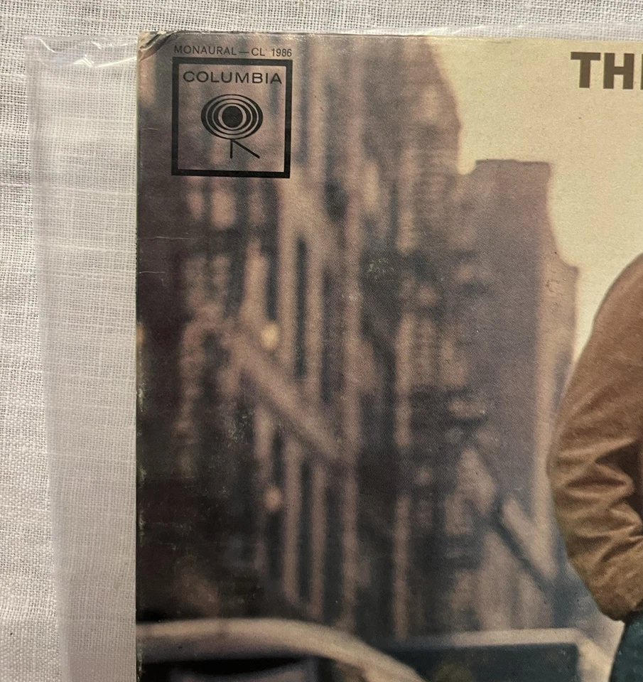 Bob Dylan The Freewheelin Mono LP 1963 Withdrawn Cover Canadian Pressing VG - Image 2 of 4