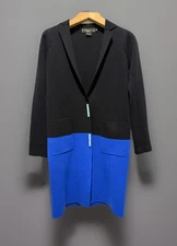 Shanghai Tang Cardigan Small Colorblock Jade Buttons Wool Beautiful Condition