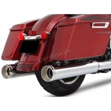 Rinehart Chrome 4.5" DBX45 Mufflers - 500-0185C (no ship to CA)