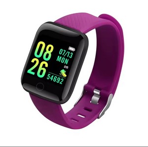 Smartwatch Orologio Viola Tracker Sport Android iOS Bluetooth Conta Passi Cardio