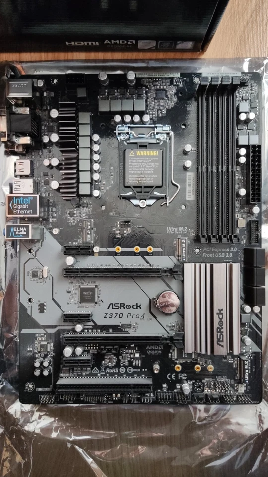 Placa Base Asrock Z370 Pro4 LGA1151 Intel - Imagen 2 de 3