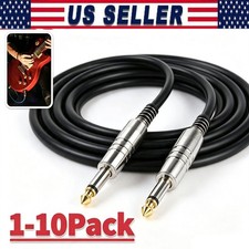 6ft NOISELESS Electric Guitar Bass Cable Peda...