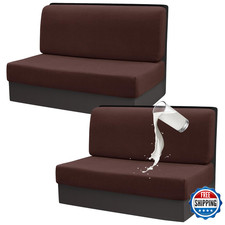 Gollense RV Dinette Cushion Covers Set 2, Waterproof Stretch Camper Seat Backres