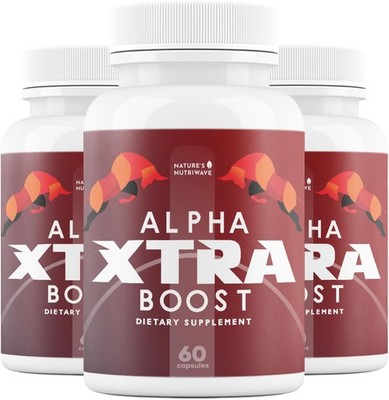 Alpha XtraBoost Capsules   Natural Men s Supplement with Saw Palmetto, Fenugre