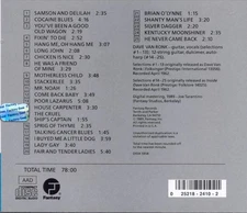 DAVE VAN RONK - INSIDE DAVE VAN RONK NEW CD