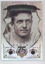 2014 Panini Hall of Fame Green Red 16/50 Christy Mathewson #3 HOF Shield 0w7