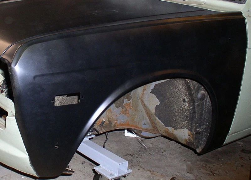 Say goodbye to rust with Futofab's reproduction 510 fender.