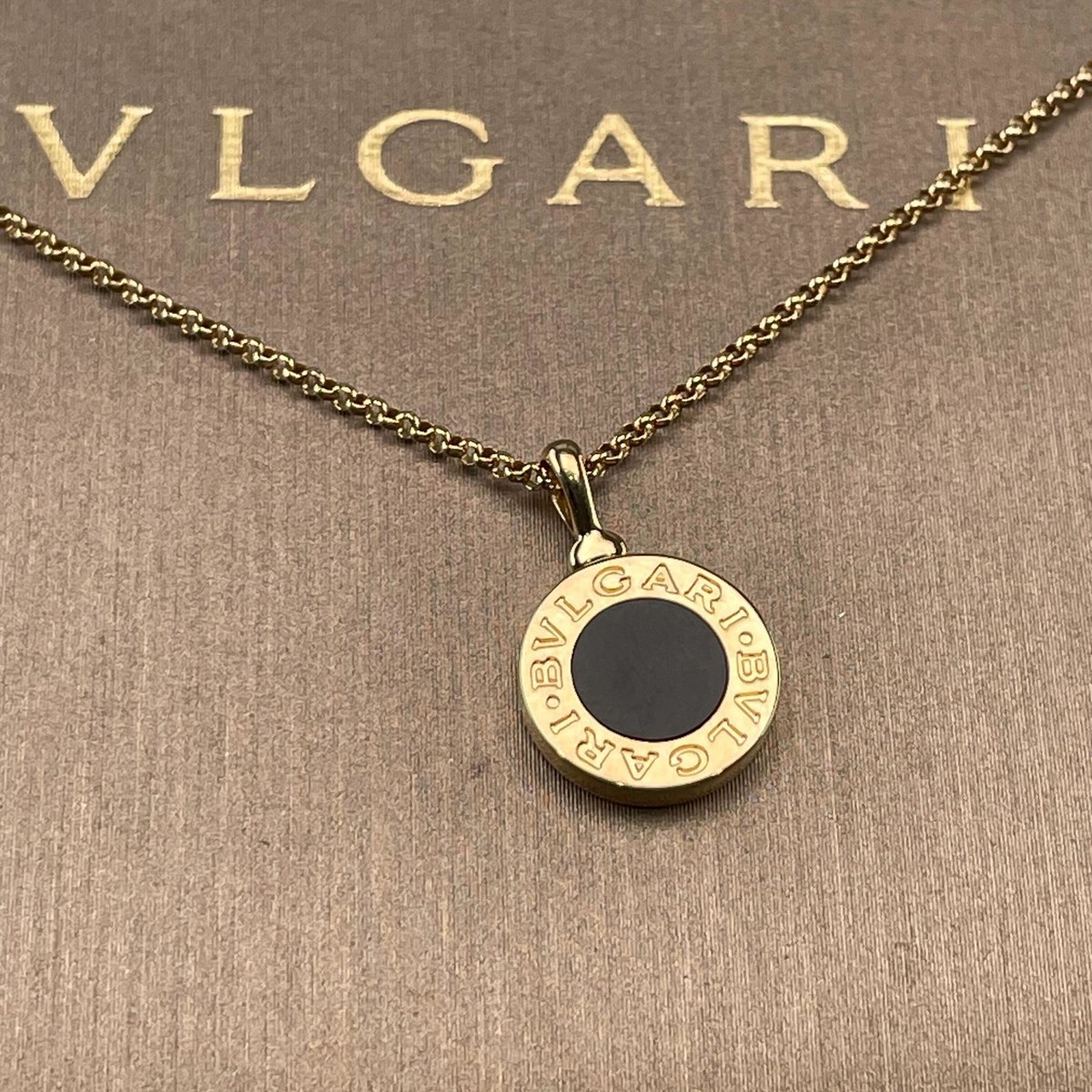 Bulgari BVLGARI BVLGARI Necklace,350554 Onyx (1000052574) | eBay