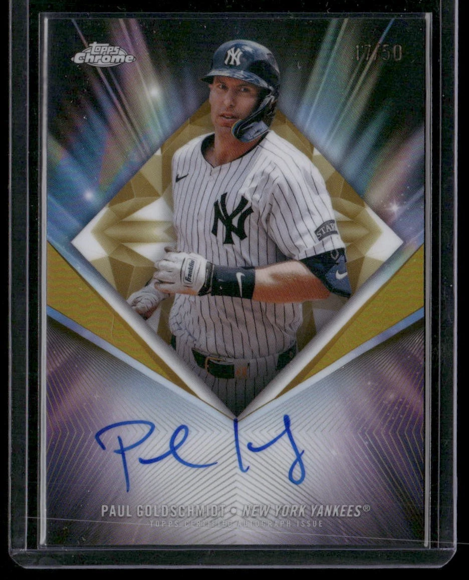 PAUL GOLDSCHMIDT 5枚限定サインカード Paul Goldschmidt Autographed