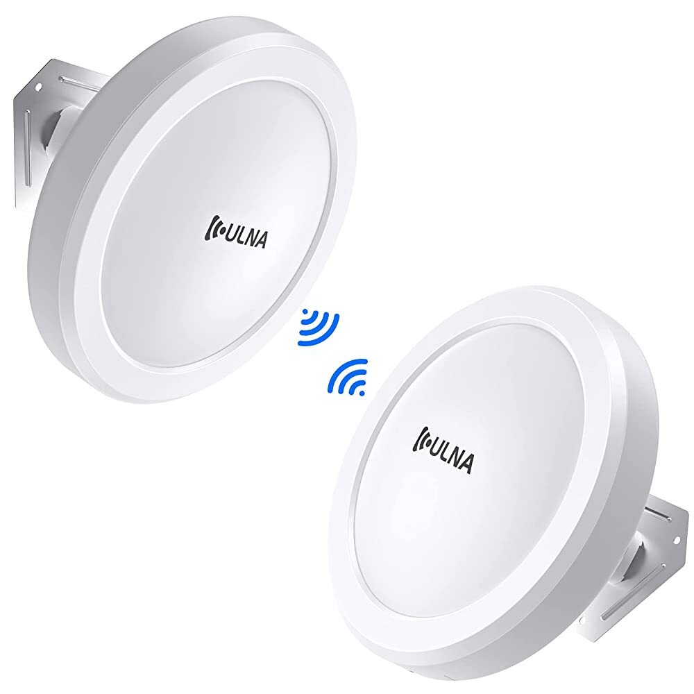 Puente inalámbrico WLAN de 5 km 1000 Mbps para exteriores CPE 24V PoE para PTP, PTMP CCTV/cámara