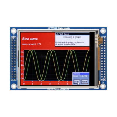 Resistives Touch-Display LCD 3,2'' TN 320x240 262K WaveShare 16498
