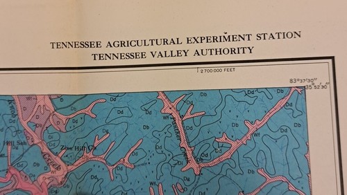 Soil Survey Blount And Sevier County 1953-1945 TVA USDA #6.4.29 - Picture 9 of 22
