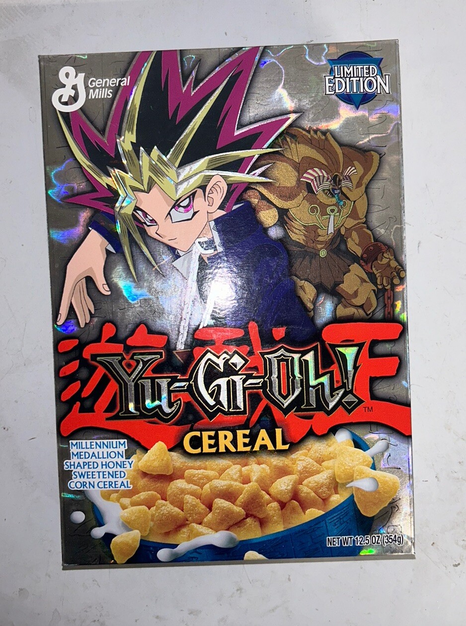 NEW Yugioh Cereal 2003 Box Collectable Foil FULL eBay