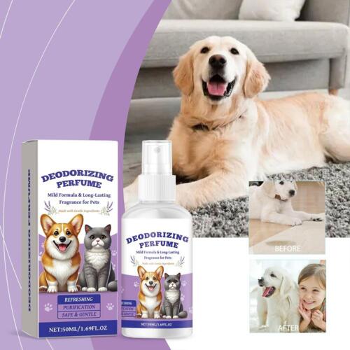 Pet Dog Deodorizer Spray Cat Dog Deodorant Cat Dog Fresh Urine Indoor NEW L7I6