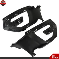 Fog Lights Lamps Black Cover Bezel Right&Left Side For 2016-2017 Ford Explorer