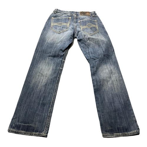Men's Rock And Roll Cowboy Denim Jeans 