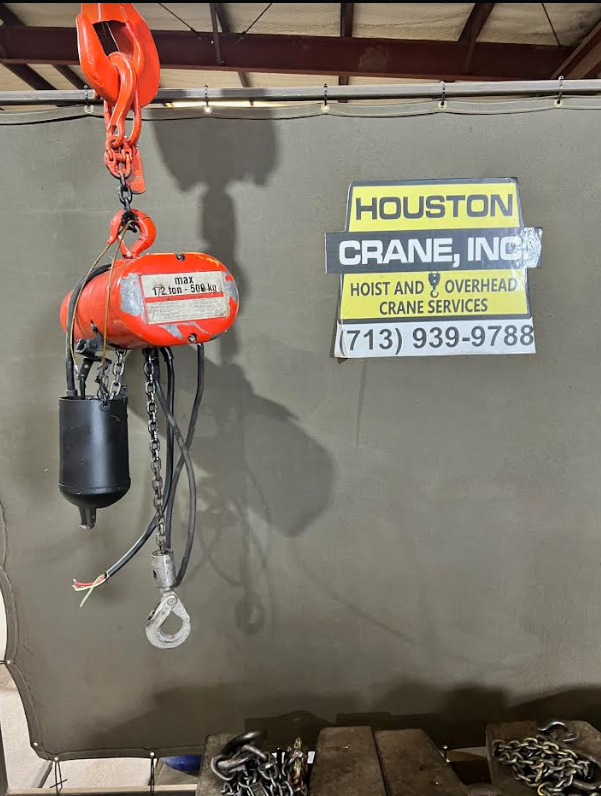 CM Lodestar 1/2 Ton Electric Chain Hoist, Model F , 10 FT Lift, 230/460