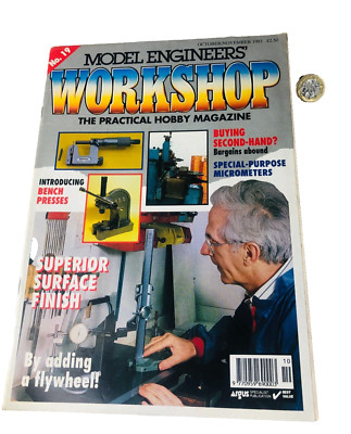 Magazine Model Engineers Workshop Mag October 1993 Vintage ra