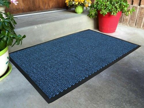 Large & Small Rubber Barrier Mat Non Slip Back Floor Home Door Hallway Kitchen - Picture 6 of 20