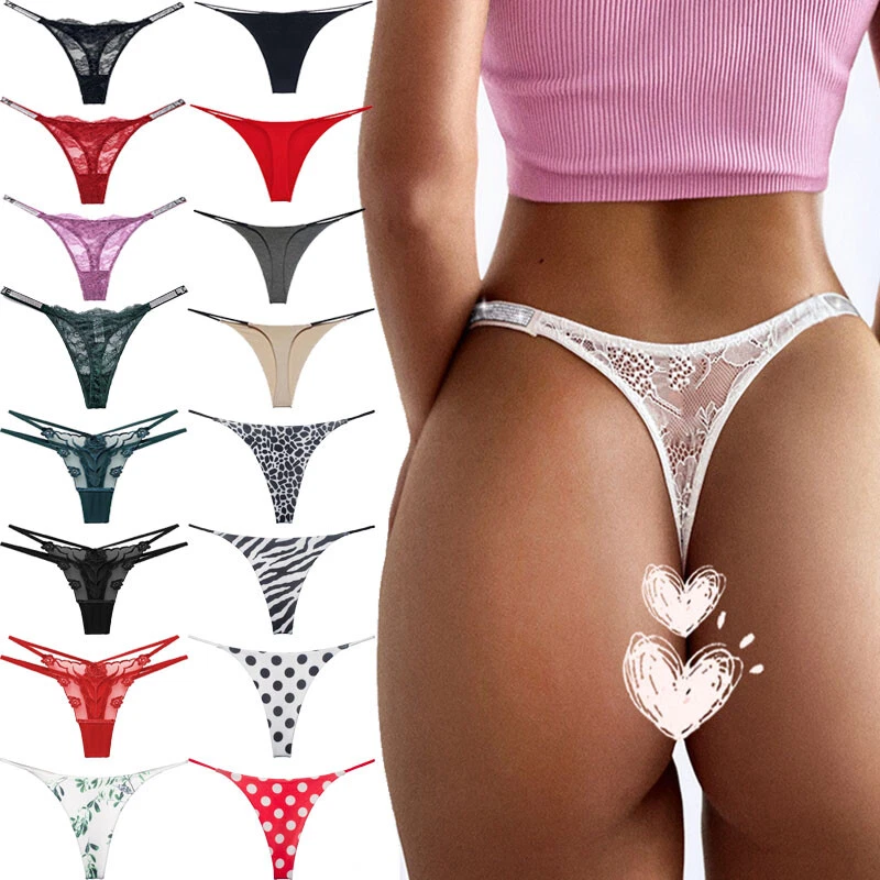 Wholesale Custom Logo Panties Seamless G String Women's Sexy