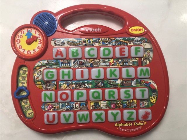 vtech alphabet town touch & discover