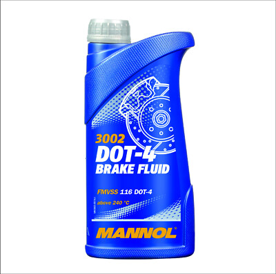 Bremsflüssigkeit MANNOL DOT-4 SAE J 1703 910g Brems Flüssigkeit DOT 4 1x1 Liter