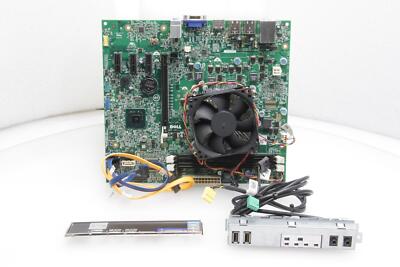 DELL 390 MOTHERBOARD M5DCD W/ CPU I3-2100 3.1GHZ+ COOLER.TESTED. SKU189495