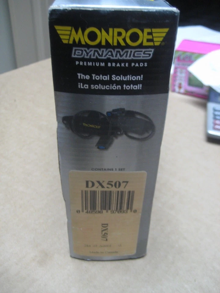 Monroe SATURN SC SC1 SC2 SL SL1 SL2 SW1 SW2 Front Brake Pads DX507 - Image 2 of 3