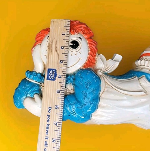 VTG RAGGEDY ANN & ANDY Wall Hanging Decor Art Lot of 2 Bobbs-Merrill Co. 70s - Picture 5 of 18