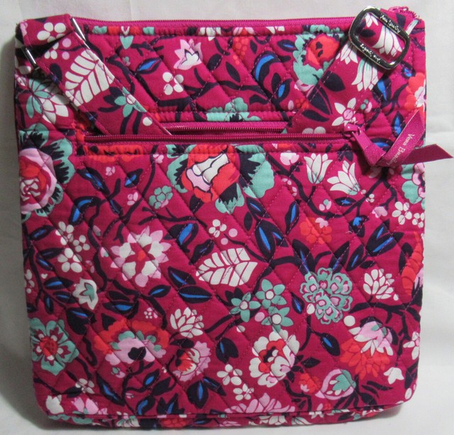 Vera Bradley Bloom Berry Hipster Crossbody Handbag for sale online eBay
